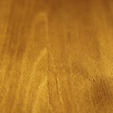 Side table, round platter in massive oak