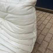 100% authentic Ligne Roset Togo 1-seater light beige leather '87