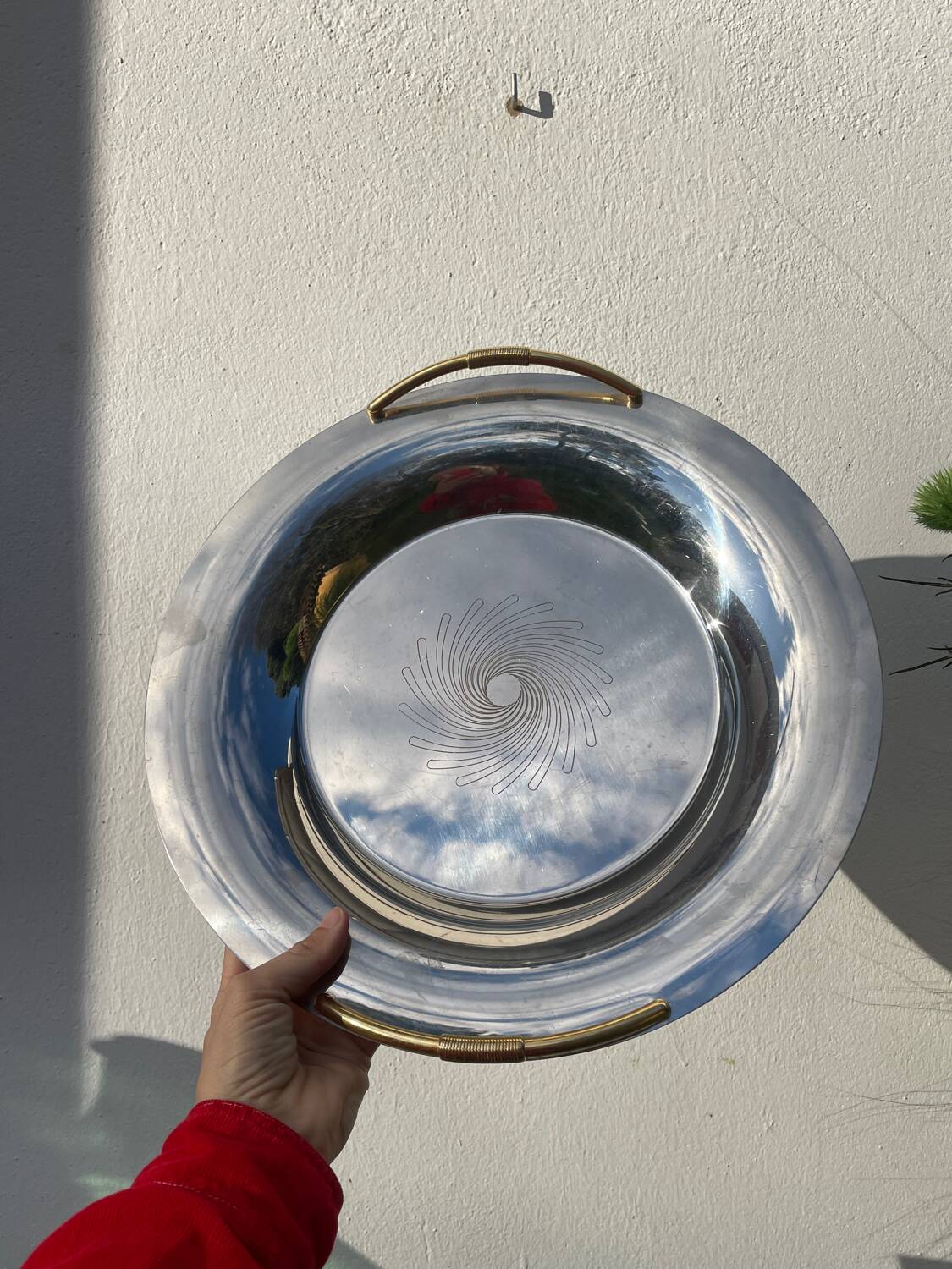 Italian round dish 1970 Giorino