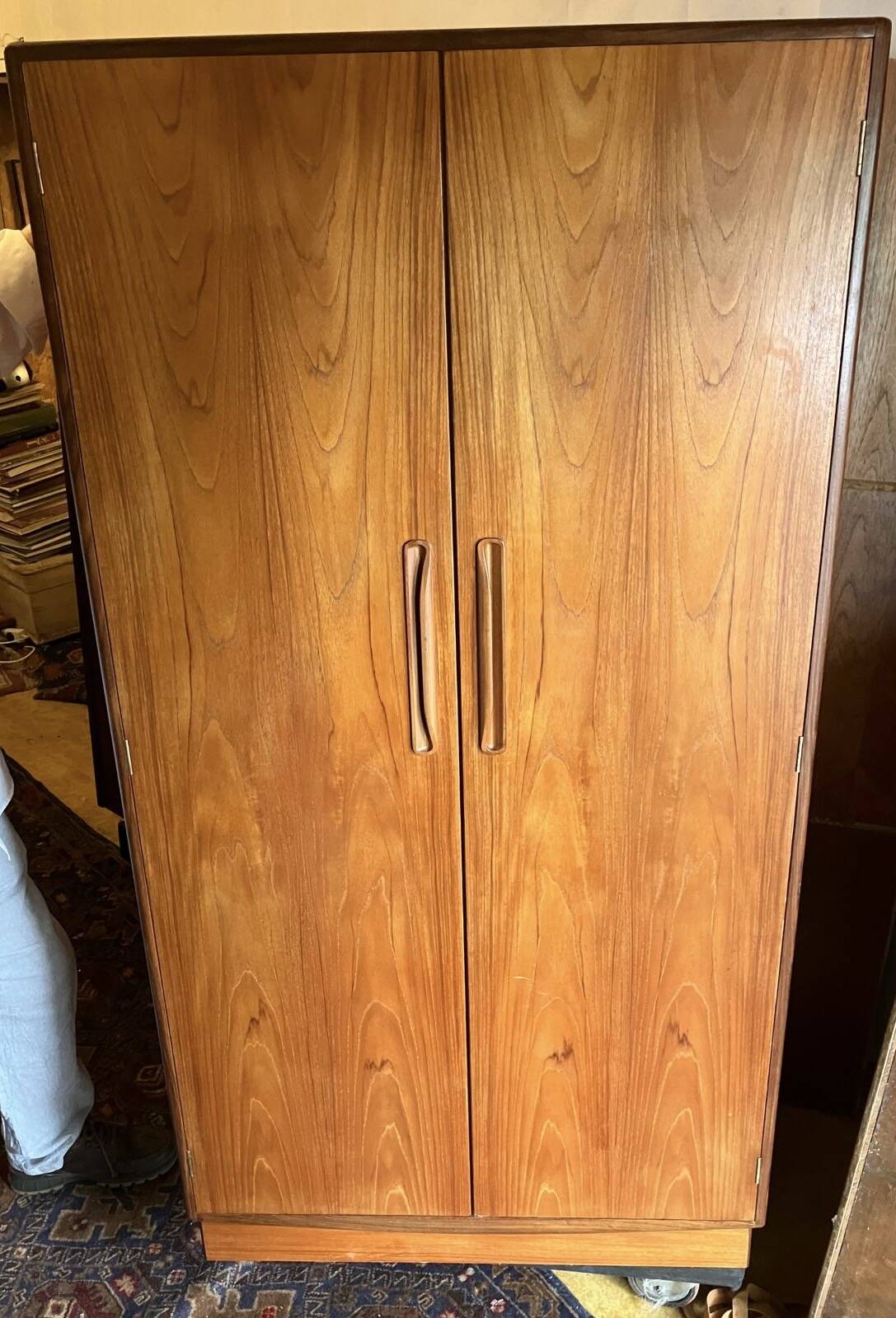 Mid-Century Retro Vintage Teak Wardrobe by GPlan – Fresco Range 1960s