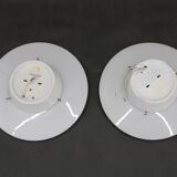 1970s Pair of Arne Jacobsen 'Eklipta' Wall or Ceiling Light for Louis Poulsen, Denmark