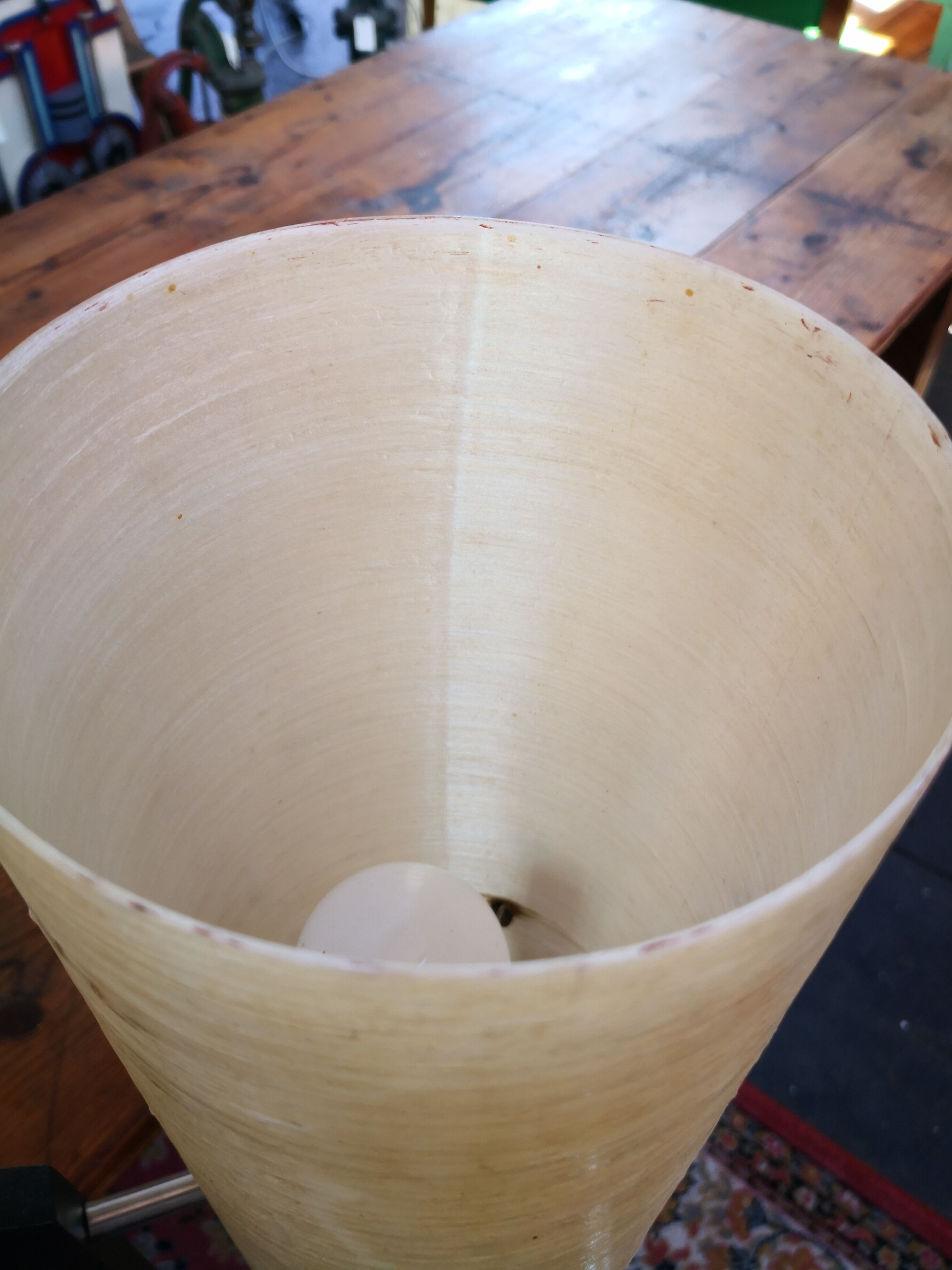 Rocket lamp, 60s, novo-last, Czechoslovakia.