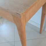 Raw wood desk, 1960s