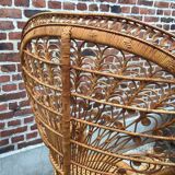 Emmanuelle peacock armchair