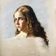 Portrait of a young Flemish girl