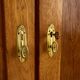 Vintage Wooden Wardrobe, 1930s, Czechoslovakia