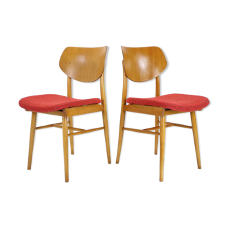 Paire de chaises par TON, 1965 Tchécoslovaquie