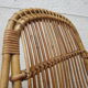 Rattan armchair 60s