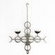 Scandinavian hanging candle holder