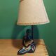 Vintage ceramic lamp 60's african