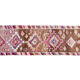 Tapis noué à la main turc vintage 83x287 cm