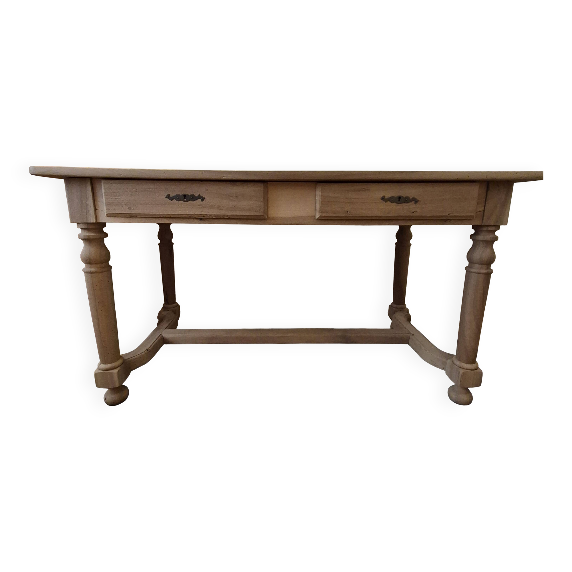 Solid walnut desk