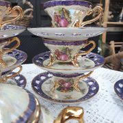 Vintage porcelain café service
