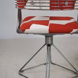 Ensemble table à manger et chaises pivotantes Rudi Verelst pour Novalux