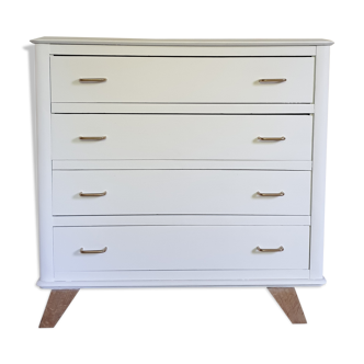 White chest of drawers 50s