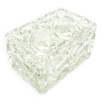 Art Deco bonbonniere, crystal, Sweden, 1930s