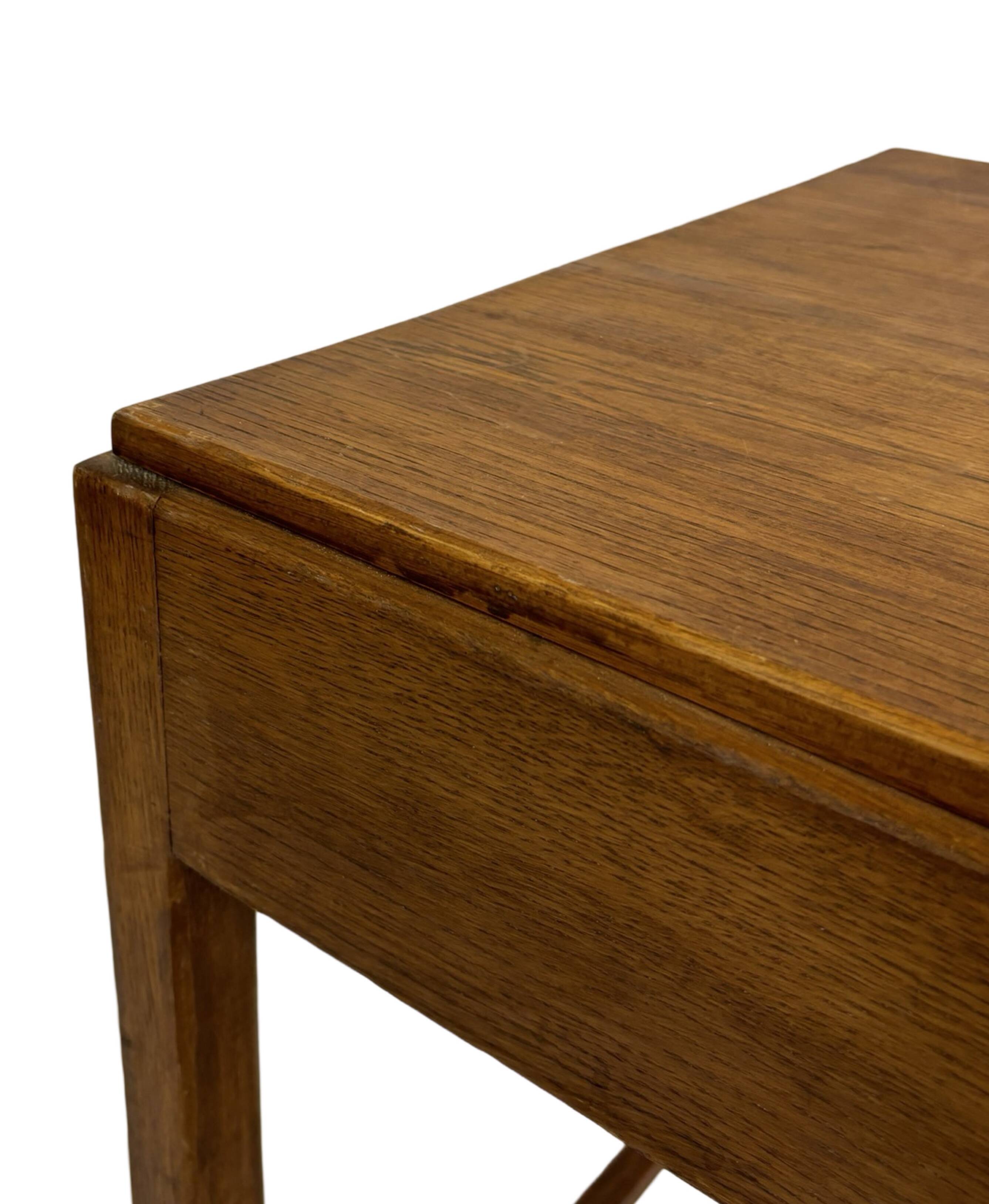 Art Deco Amsterdam School side table minimalist Design