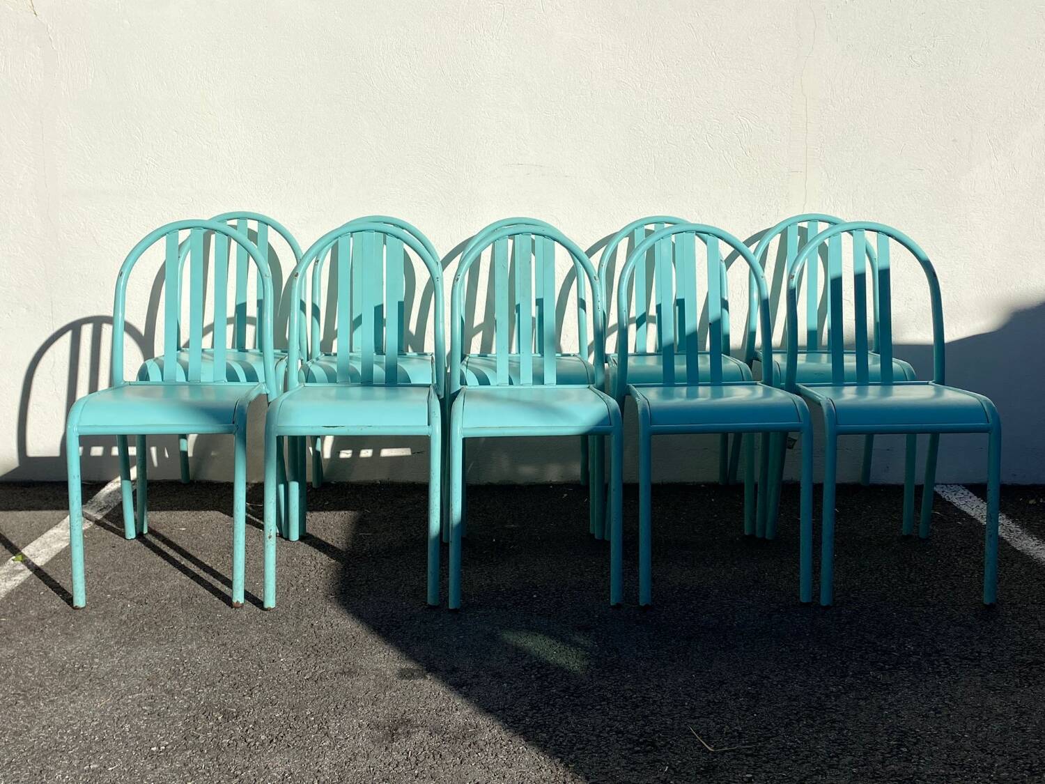 Old restaurant chair