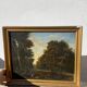 Old painting from the Barbizon school signed / oil on canvas signed