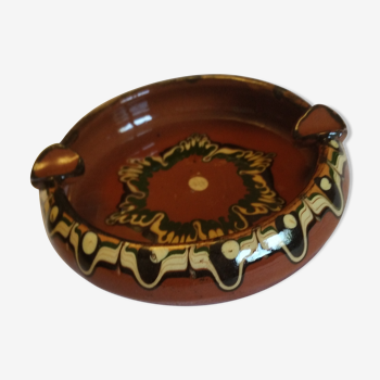 Troyon ceramic ashtray