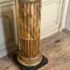 Paire de colonnes en bois sculpté de style Louis XVI, L’escalier de cristal, vers 1880
