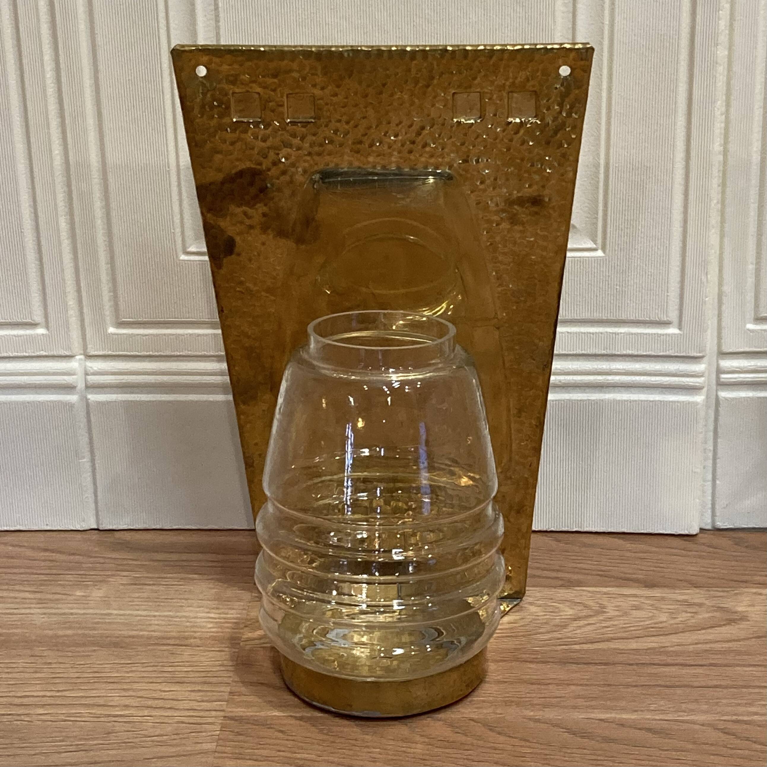 Pair of Scandinavian design candle holders from the 1960s.