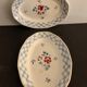 Pair of raviers Digoin Sarreguemines model Bastia