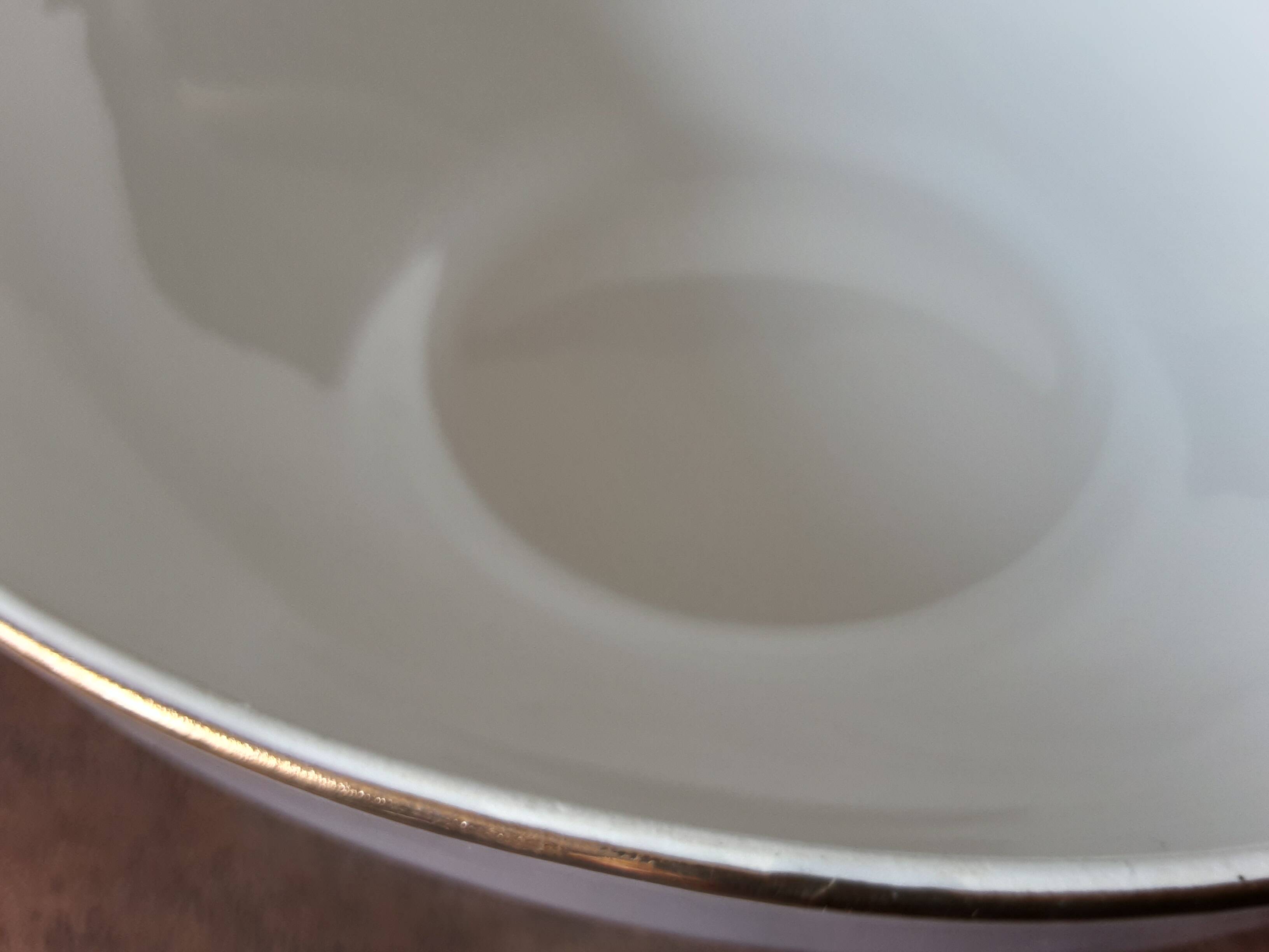 Vintage porcelain salad bowl