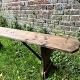 Wooden bench