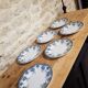 Lot of 6 plates