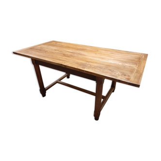 Extended farmhouse table