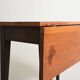 Table à rabats en pin massif scandinave, années 1960