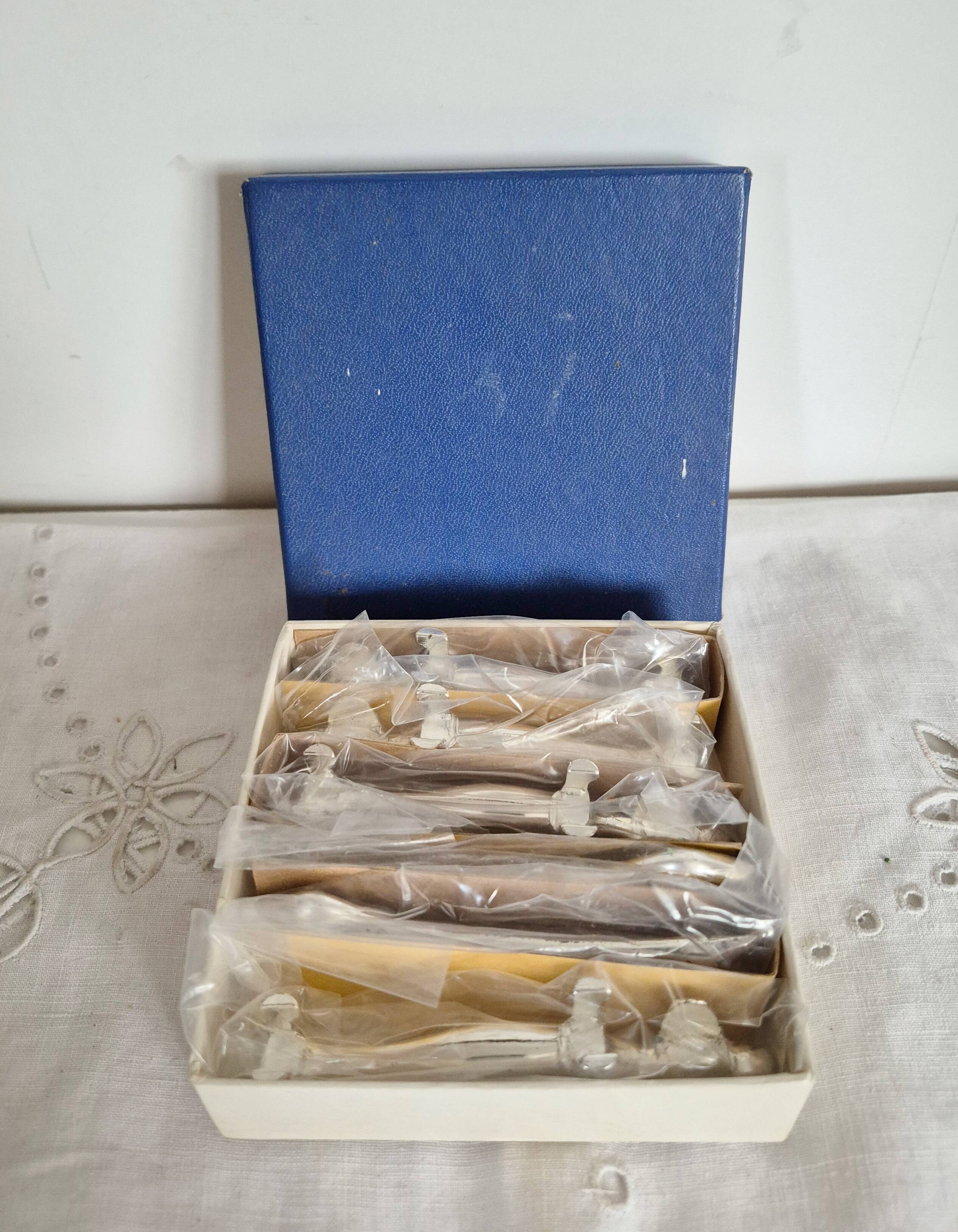 Silver-plated metal dachshund knife rest, 1950s