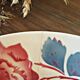6 hollow Plates Badonviller porcelain floral pattern (roses)
