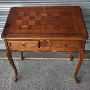 Sloping desk, writing table in Louis XV style