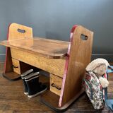 Vintage storage bench