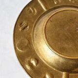 Cendrier en laiton astrologie