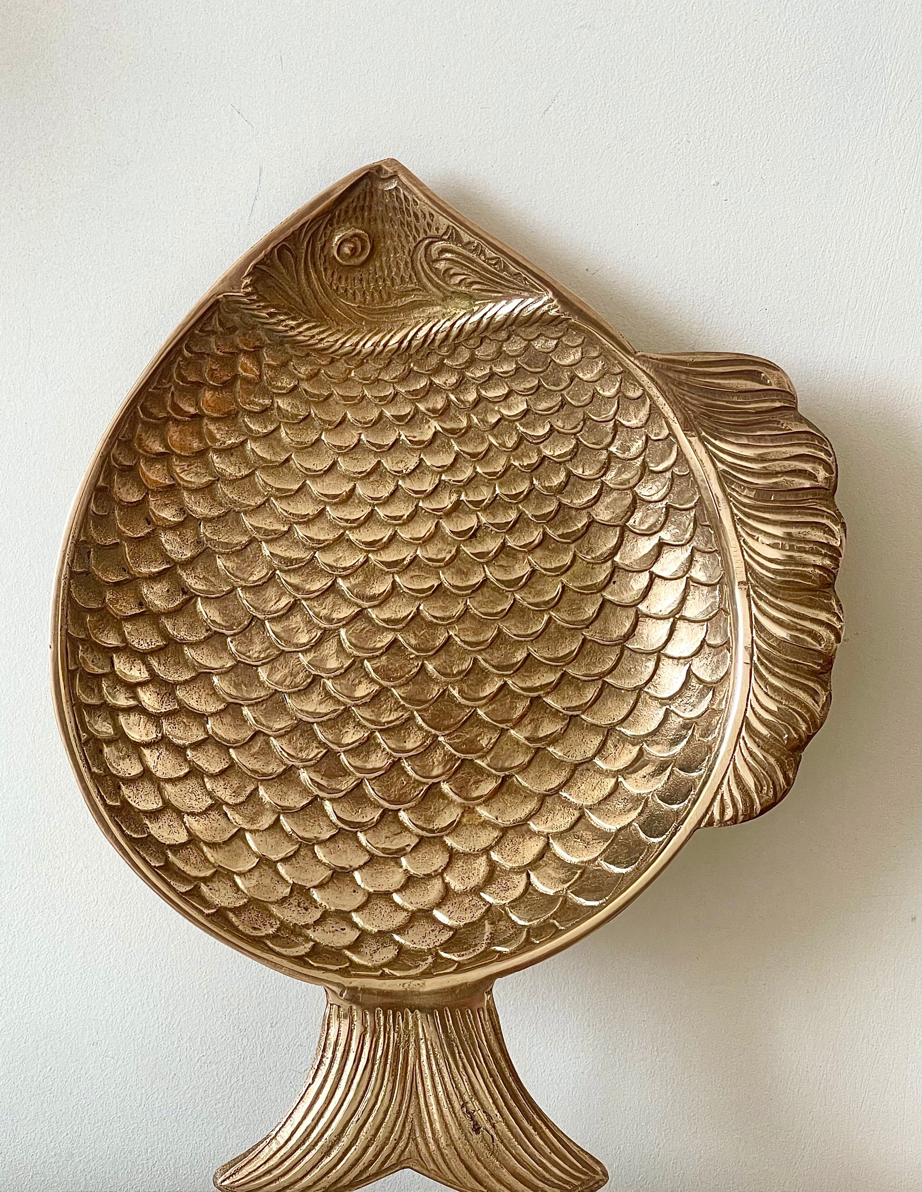 Brass catchall from the 1970s