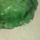 Large cabbage leaf plate Gerber – French barbotine – decorative piece