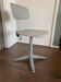 Chaise de bureau industrielle vintage, années 1950