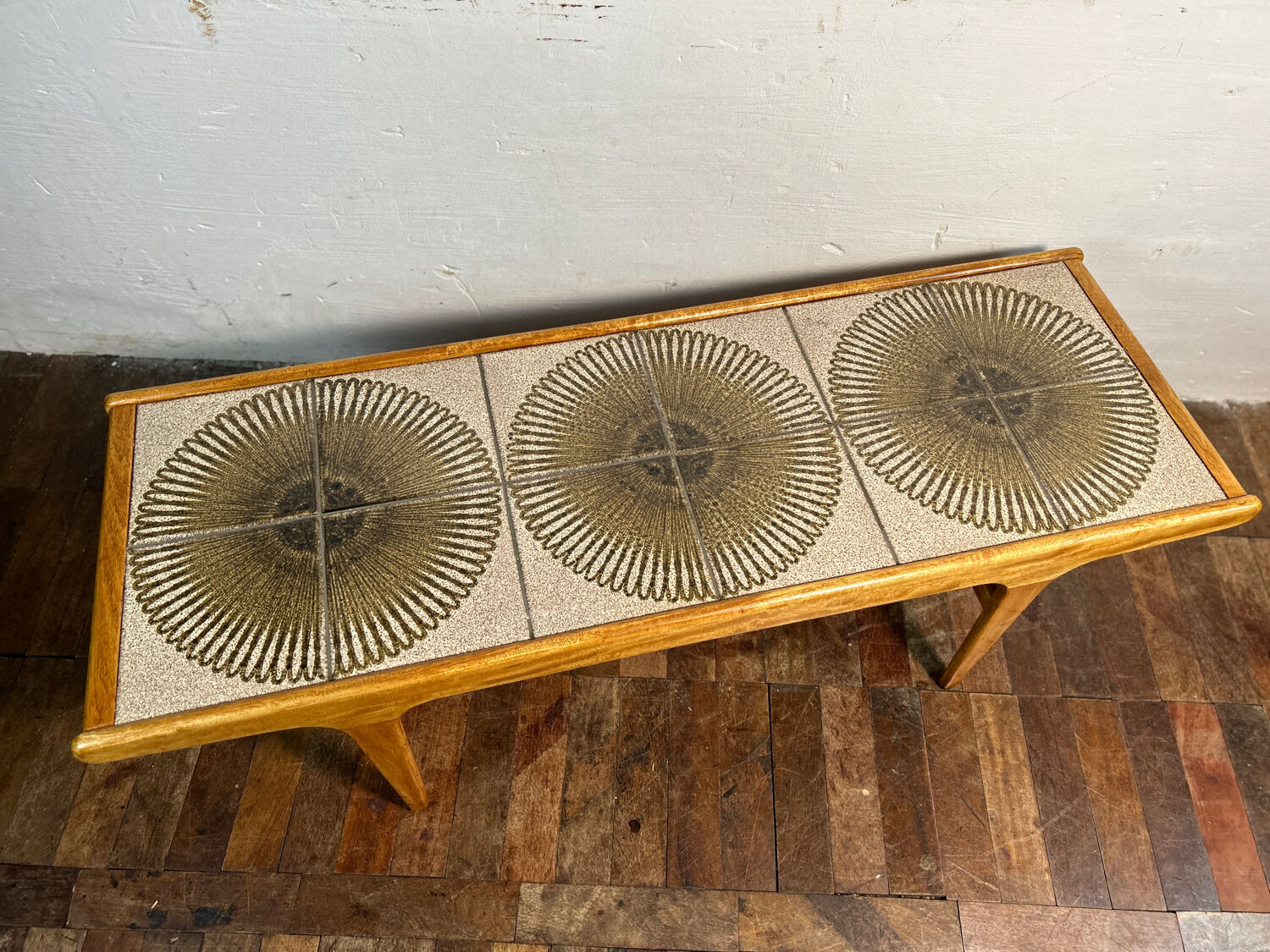 Table Basse en Teck 1960