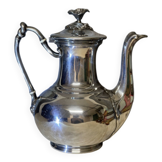 Christofle teapot in silver metal