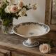 Compote dish on pedestal Longchamp, Régent model, period R. Charbonnier.