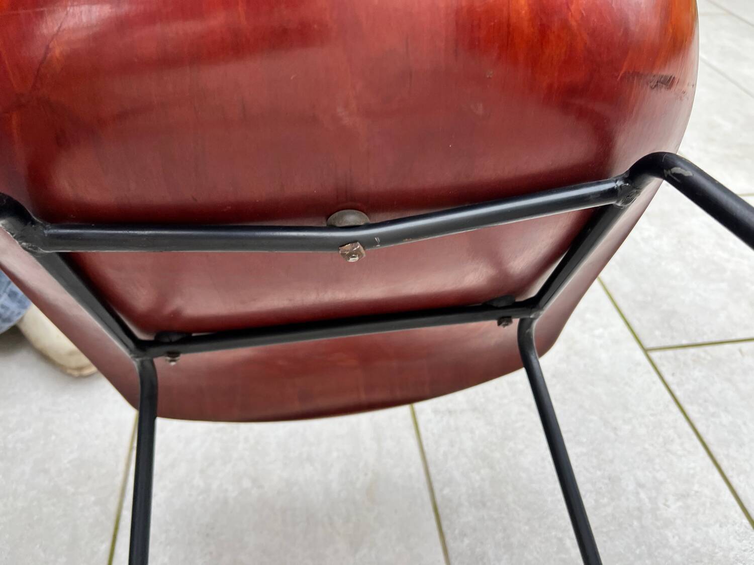 2 vintage chairs by Pierre Paulin model CM 131 edition Thonet