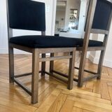 Set of 6 Maxalto chairs and 2 armchairs