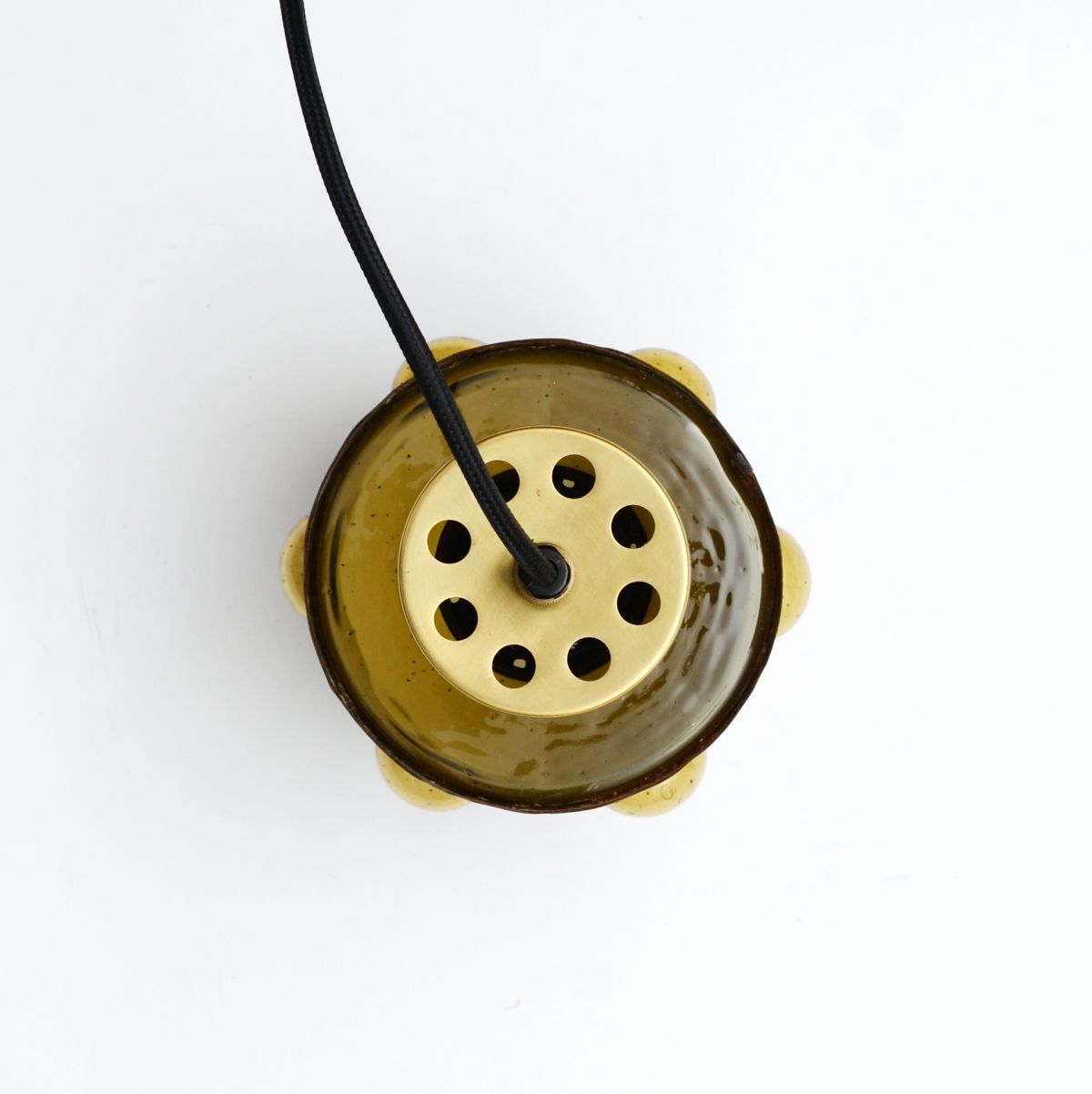 Vintage copper pendant lamp by Nanny Still for Raak