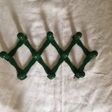 Folding coat rack wooden vintage