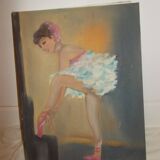 Oil on canvas dancer