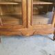 Bookcase Louis XV rocaille 2 walnut doors