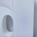 Letter lamp "D" plexiglass 80s